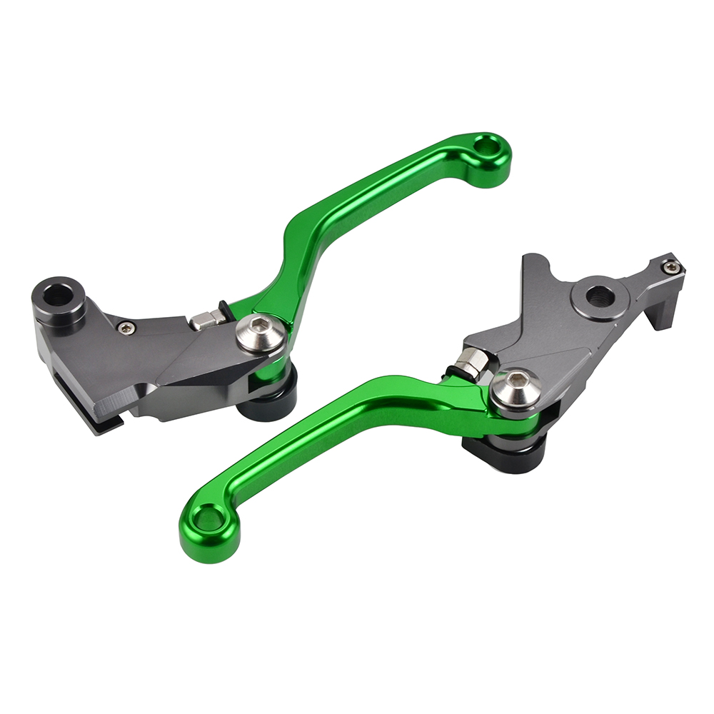 CNC Pivot Brake Clutch Levers For Kawasaki KLX150S 2009 2013 KLX250