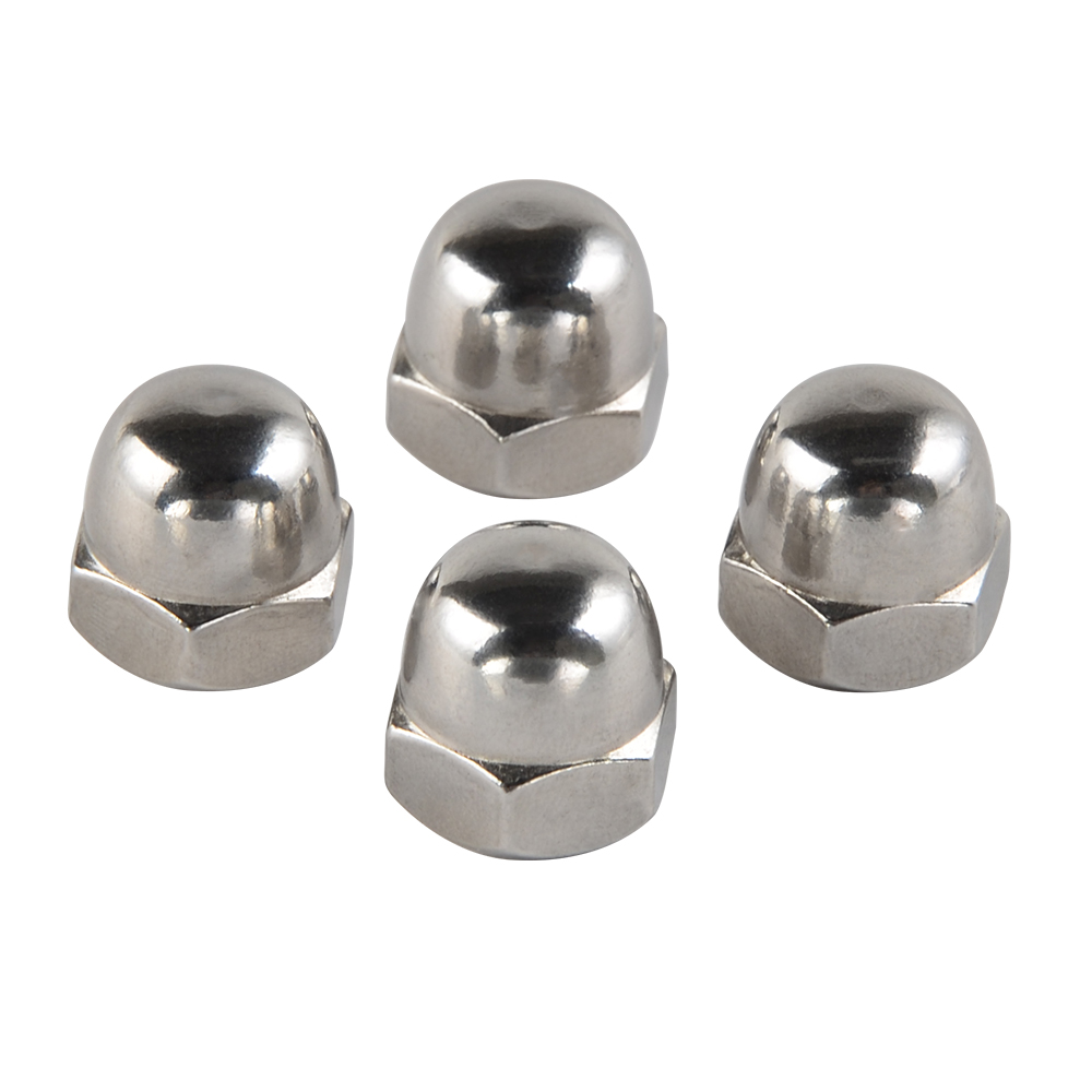 for Dome Acorn Cap Nuts Chrome 10mm x 1.50 Thread Pitch Wrench Size 14mm 10