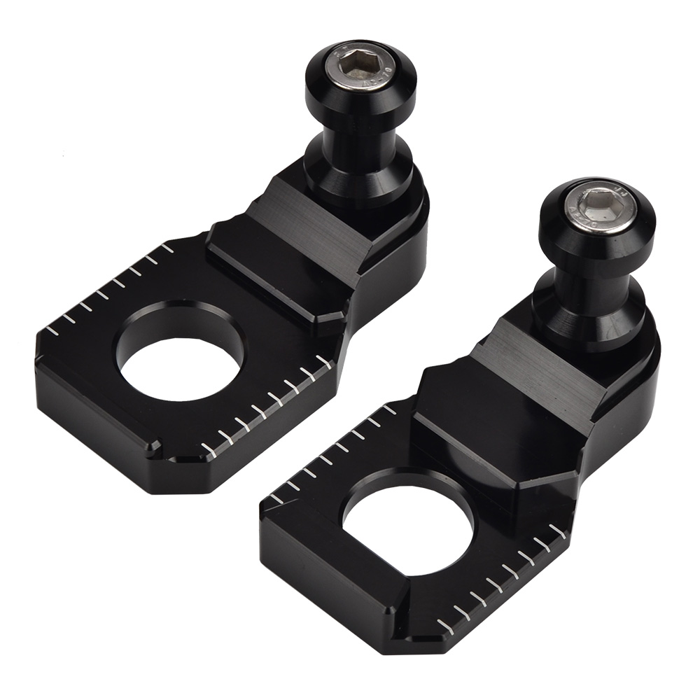 Cnc Racing Axle Block Slider Swingarm Spools Chain Adjuster For Honda