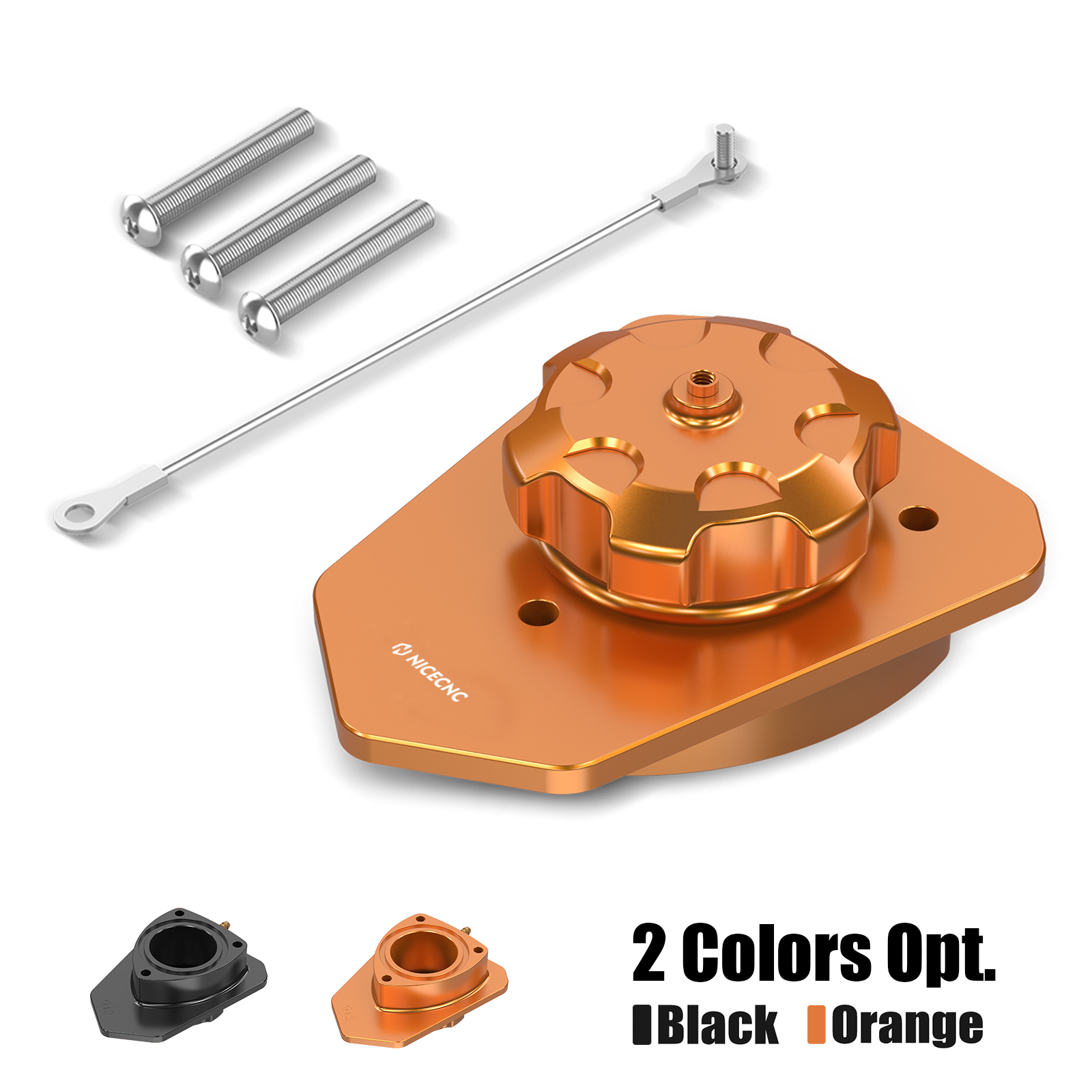 NiceCNC Fuel Filler Neck Gas Tank Cap Cover Kit For KTM 690 Enduro