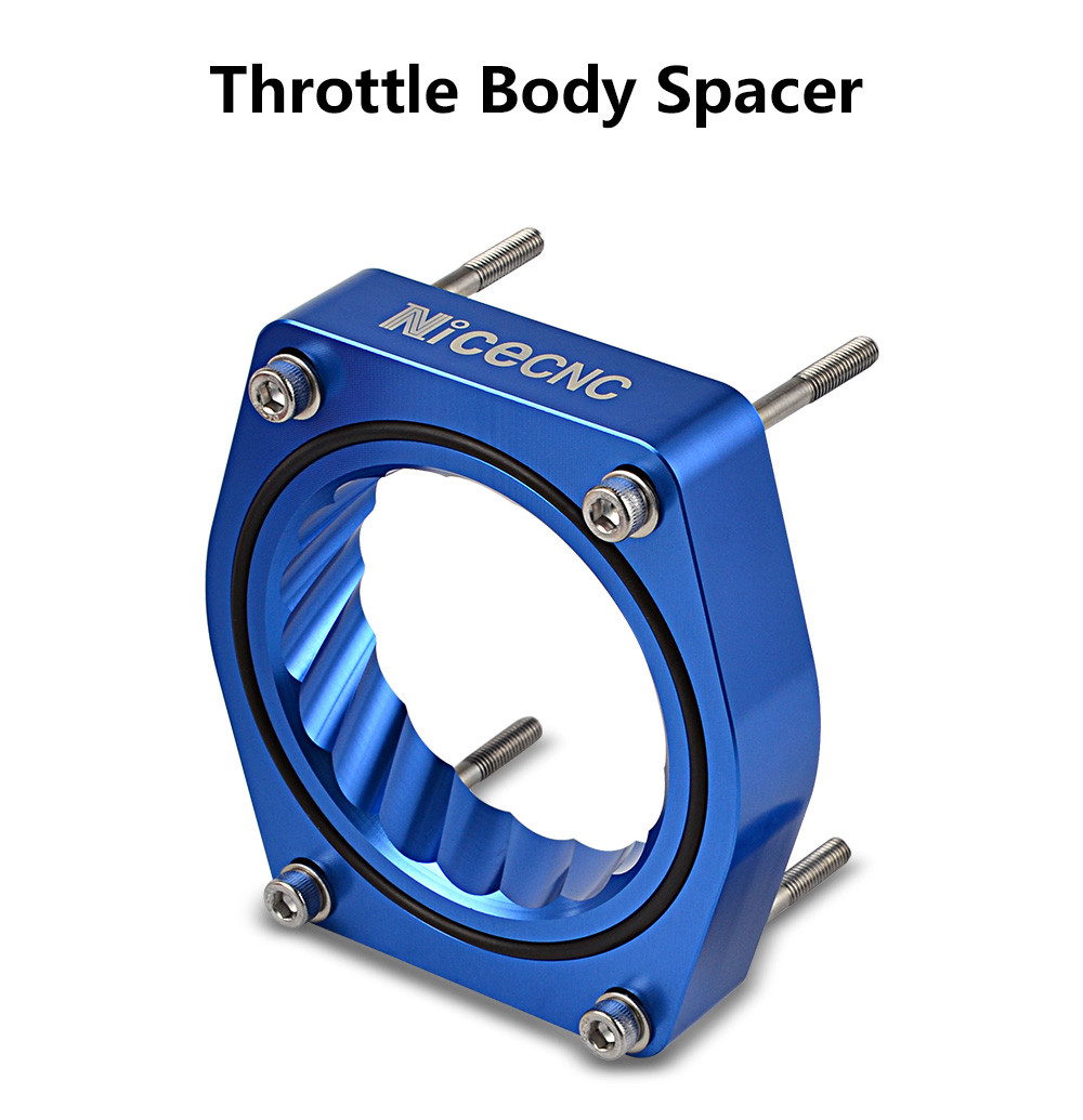NiceCNC Throttle Body Spacer For Chevy Silverado GMC Sierra 4.8L 5.3L 6.0L 99-07