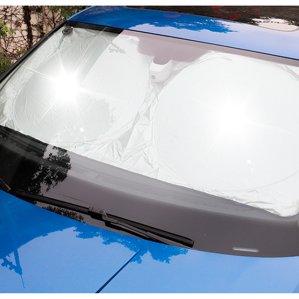 Car Front Rear Window Foldable Visor Sun Shade Windshield Cover Block LC