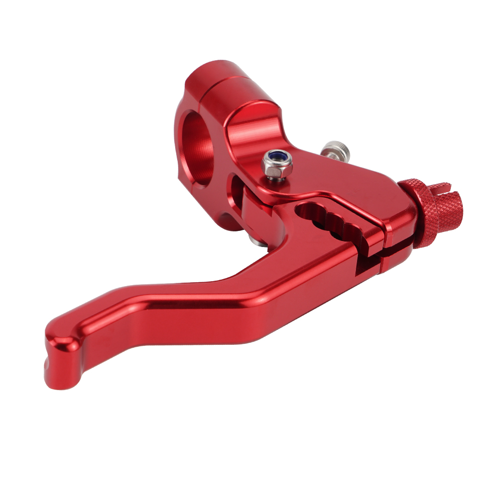 Universal CNC Short Stunt Clutch Lever & Perch, Blue Anodized, 7/8" Bars