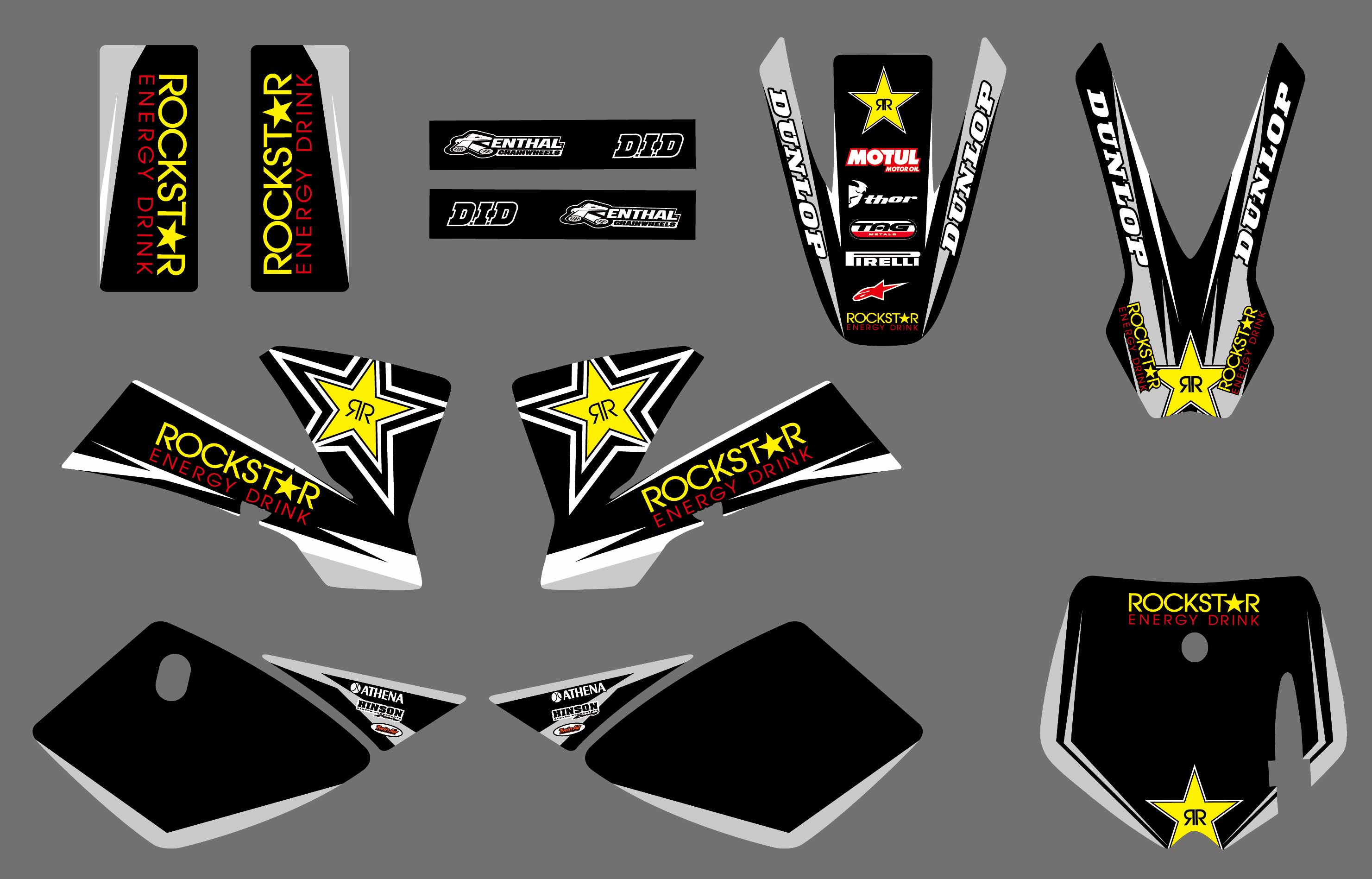 New Graphics Decals Kit For KTM SX50 SX 50CC 50 KTM50 2002 03 04 05 06 ...