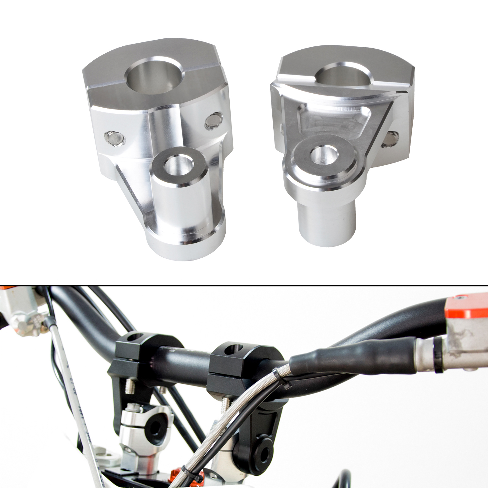 dirt bike handlebar risers