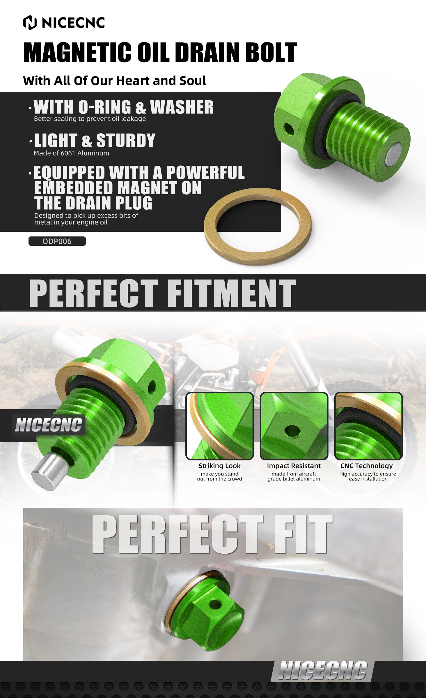 Oil Drain Plug Cap For Kawasaki ZXR250 ZZR250 NINJA300 ER-4N