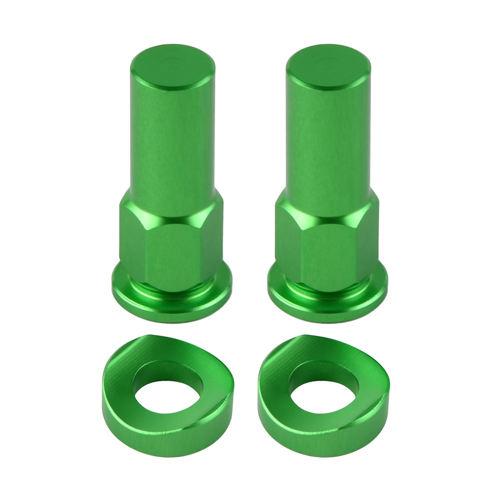 Dirt Bike Rim Lock Nut Spacer Kit For CR CRF KX KXF RM YZ YZF RMZ 85
